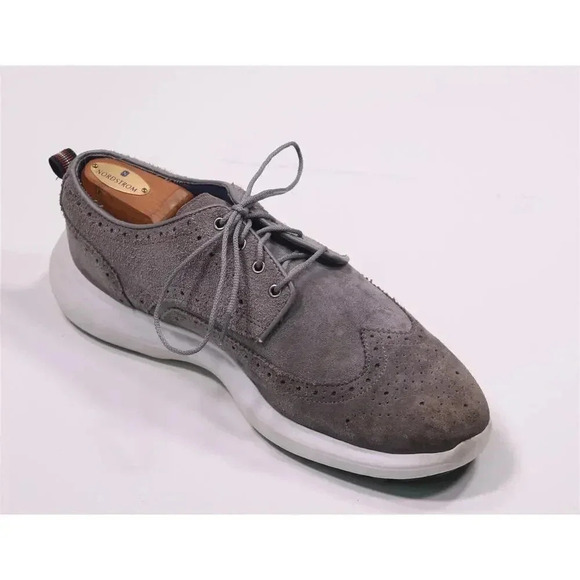 Footjoy 56113 FJ Flex LE Gray Suede Wingtip Oxford Sneaker Dress Shoes Men\'s 9.5 main image 5